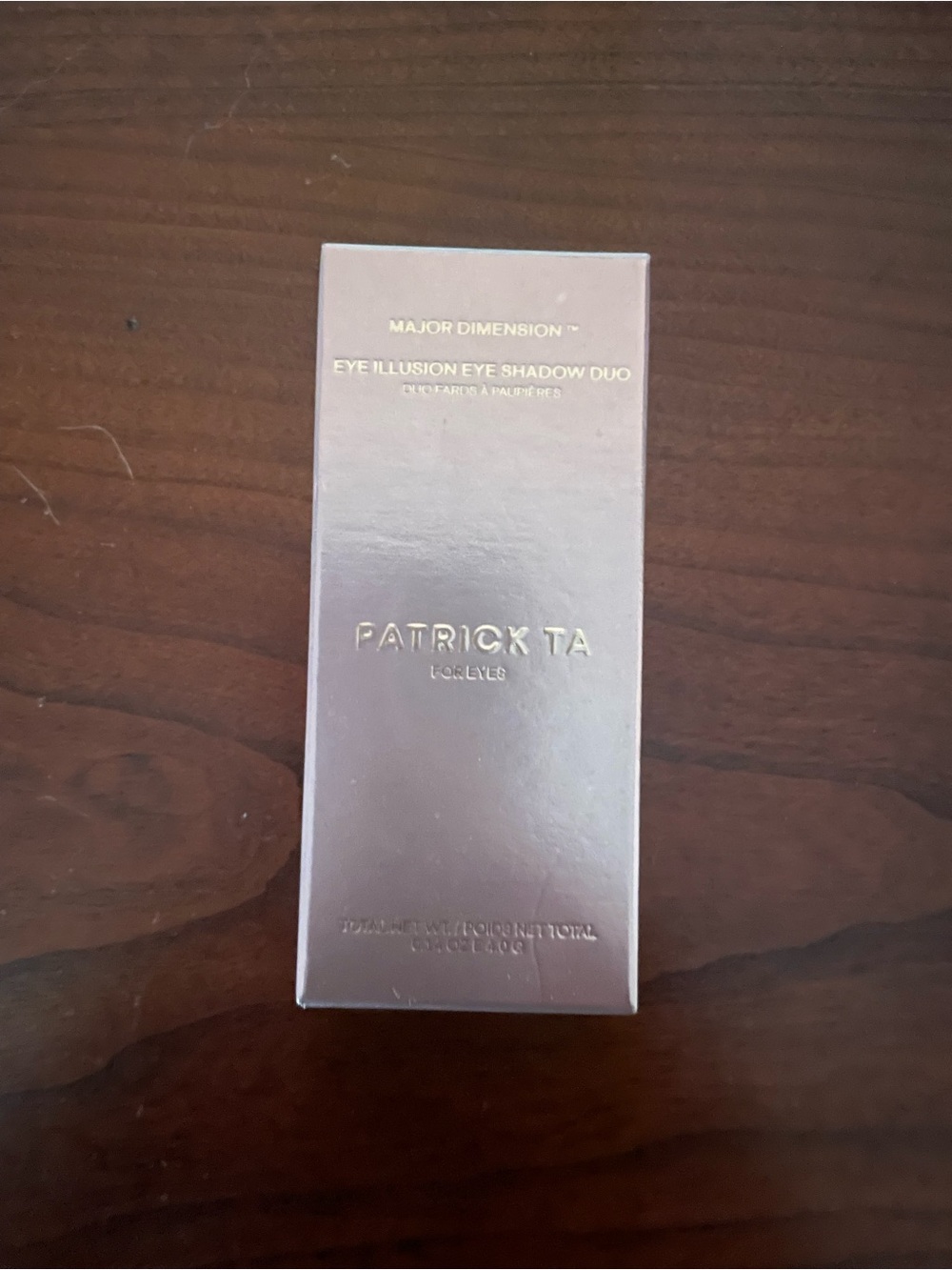 Patrick Ta Major Dimension Eye Shadow Duo - Rose Metallic